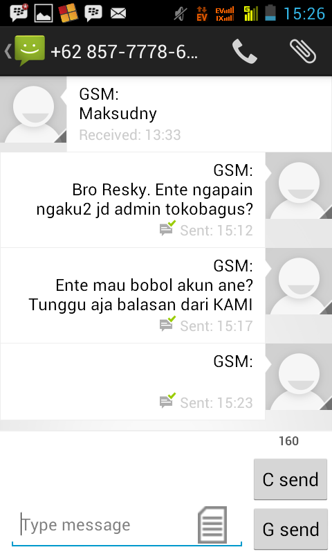 Akun email n T*koB****s Ane mau dibobol