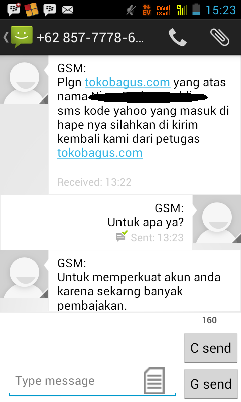 Akun email n T*koB****s Ane mau dibobol