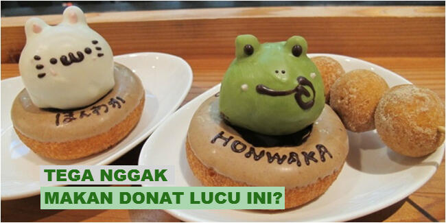 Donat Menggemaskan yang Sayang Buat Dimakan &#91;+PIC&#93;