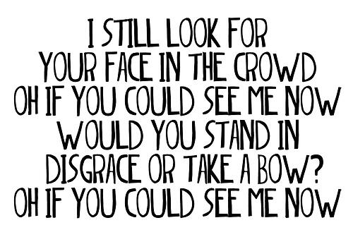 Makna Lagu The Script &quot;If You Could See Me Now&quot;