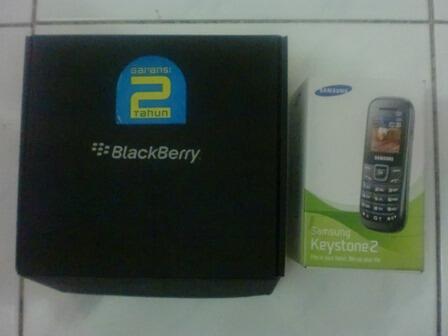 Jual Blackberry Onyx 1 (Bold 9700) Gratis Samsung Keystone 2