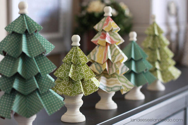 10 Kreasi Unik dan Kreatif Membuat Pohon Natal Sendiri Menjelang Natal 2013