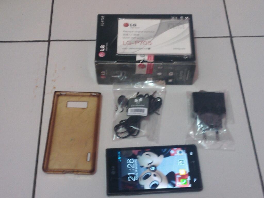 Jual Lg Optimus L7 Black, Kondisi Mulus, Murah, lengkap
