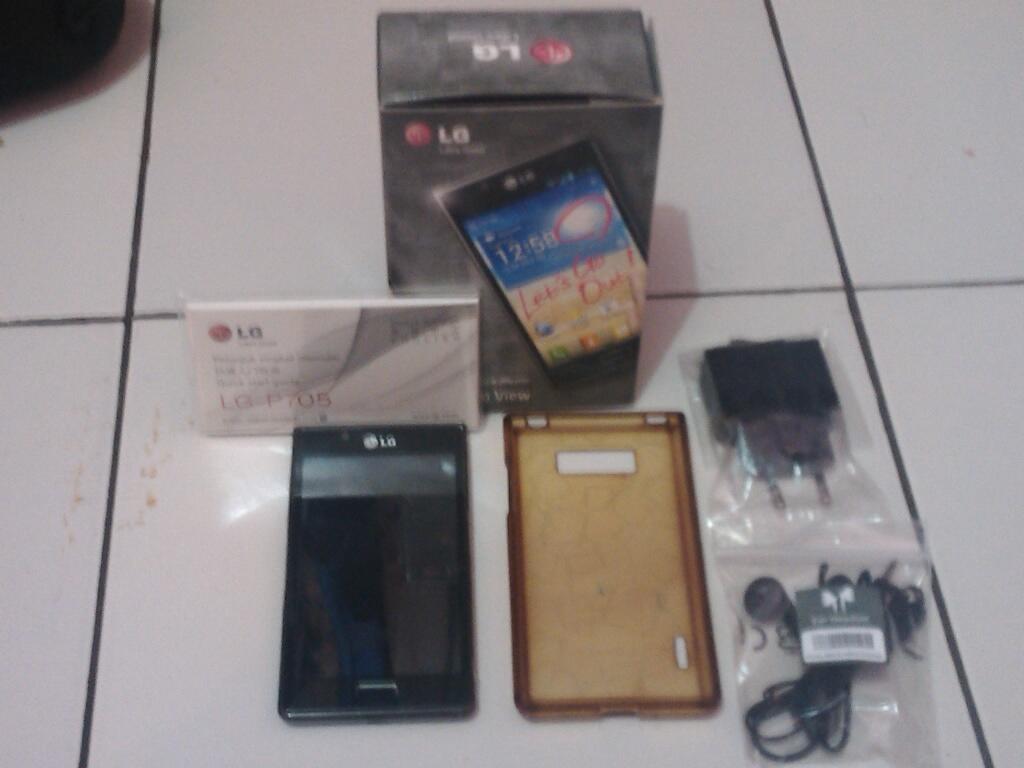 Jual Lg Optimus L7 Black, Kondisi Mulus, Murah, lengkap