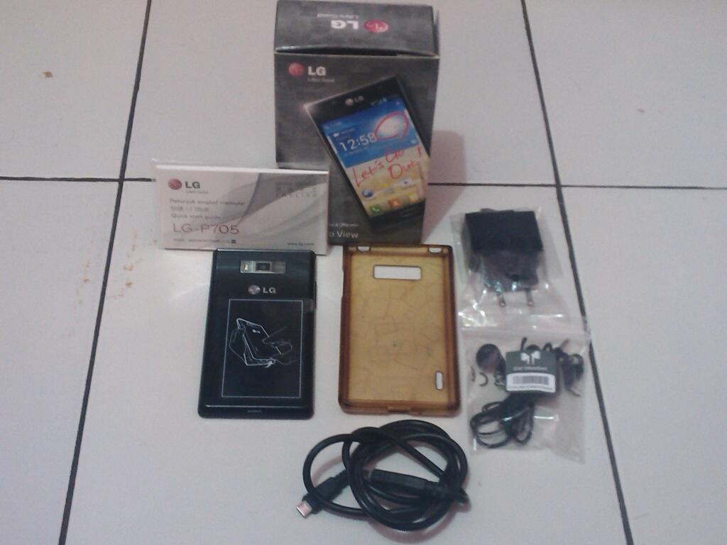 Jual Lg Optimus L7 Black, Kondisi Mulus, Murah, lengkap