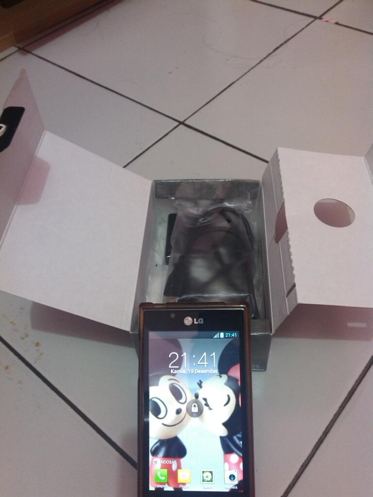 Jual Lg Optimus L7 Black, Kondisi Mulus, Murah, lengkap