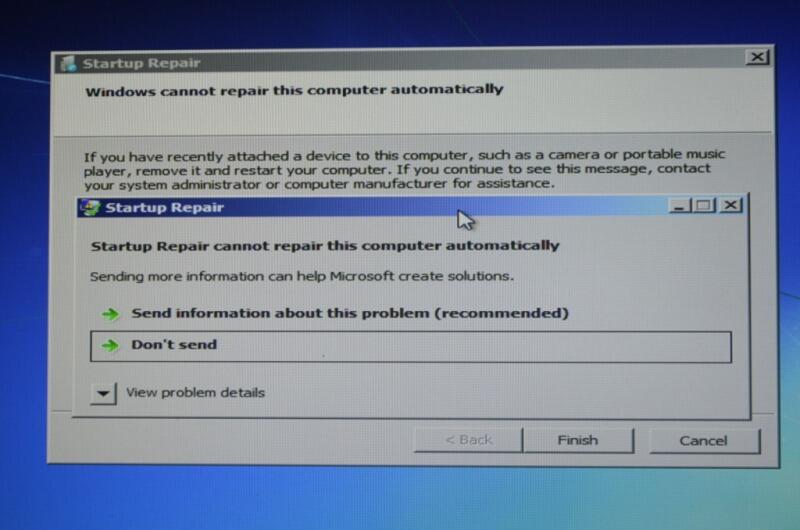&#91;Help&#93; Tolong gan ! Booting PC muncul &quot;Startup Repair&quot;