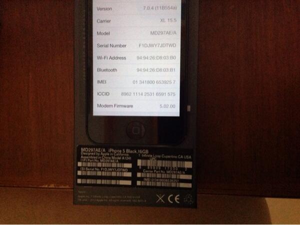 Iphone 5 16GB hitam COD jakarta