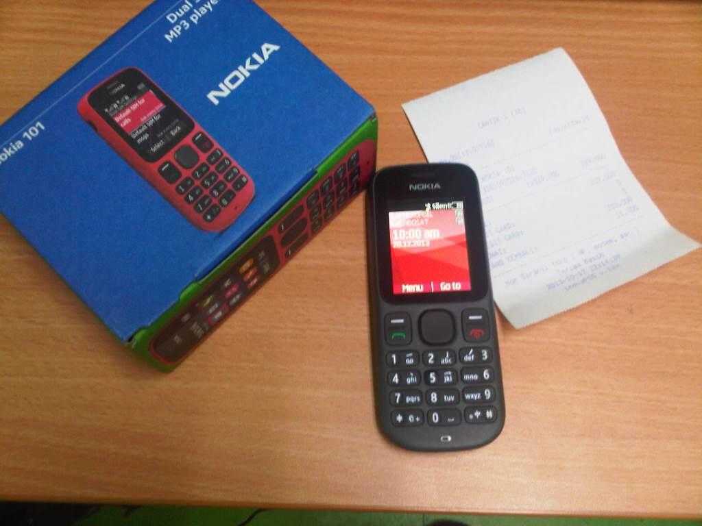 JUAL NOKIA 101 MURAH BARANG MULUS GARANSI PANJANG