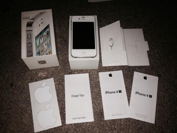 iPhone 4s white 32Gb mulus bandung