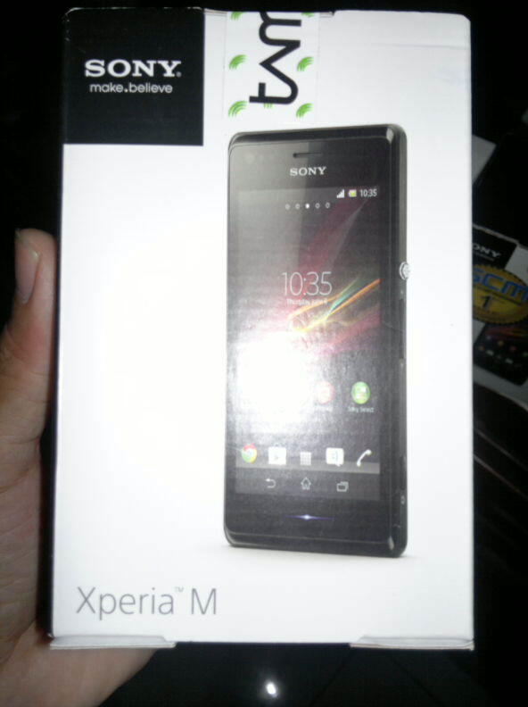 SONY Xperia M segel resmi,prawan kiting suer