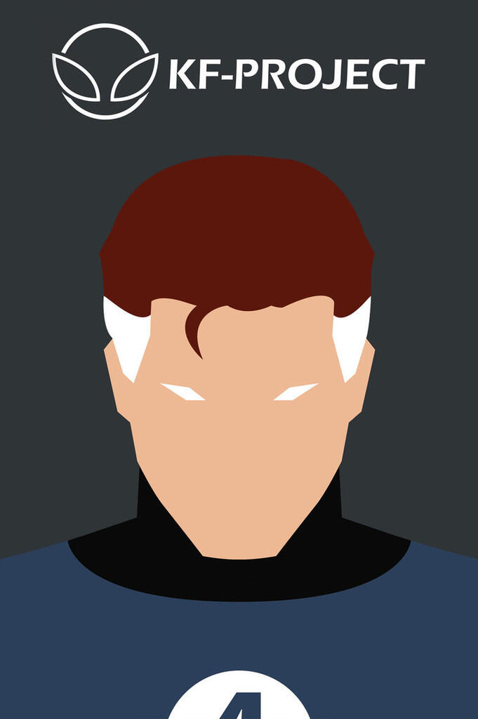 Gambar Superhero Minimalist &#91;Keren Inside&#93;