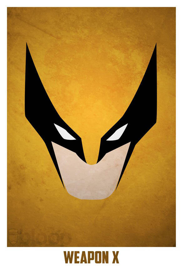 Gambar Superhero Minimalist &#91;Keren Inside&#93;