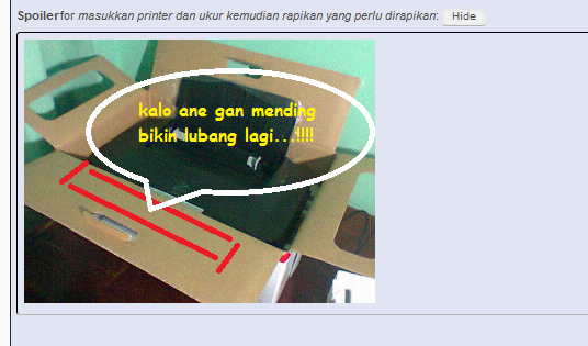 &#91;TIPS&#93; Ngeprint tanpa Mengeluarkan Printer dari Kardusnya