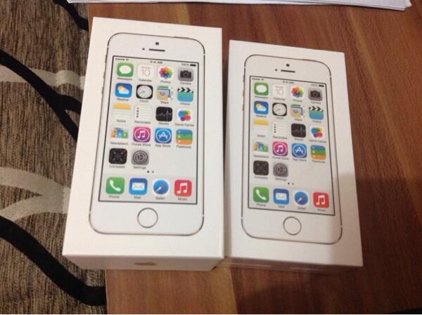 BNIB iPhone 5S GOLD 16GB wit RECEIPT .. COD / Rekber