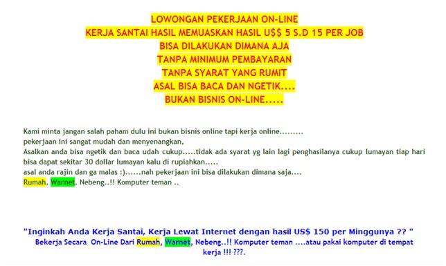 &#91;Tanya&#93; Website Kerja Online Lokal yang BENERAN 