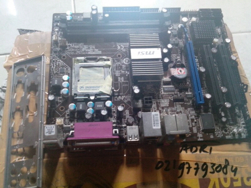 BEBERAPA PCS MOBO AMD DDR3 ECS A780LM-M2..SUPPORT UNLOCK RAM 1800OC..MASIH GARANSI