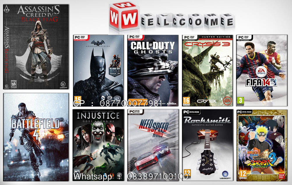 JASA ISI PC GAMES VIA HDD MURAH (SEMARANG)