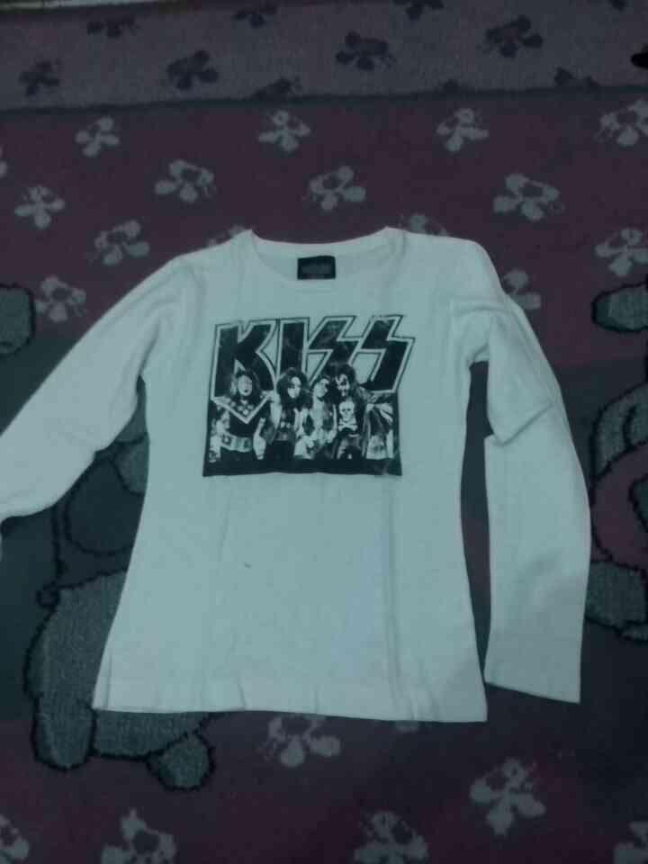 WTS shirt KISS glow in the dark longsleeve