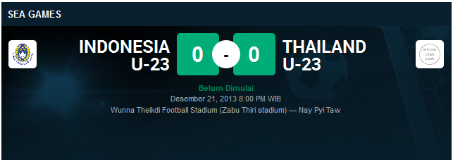 semua tentang INDONESIA vs thailand FINAL #Seagames2013