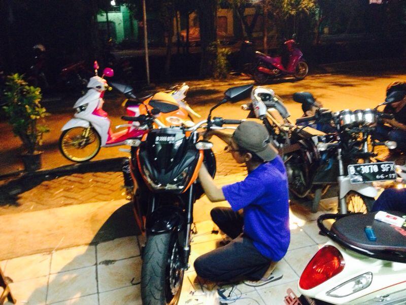 Spesialis Kelistrikan Motor, Lampu HID, LED, INDIGLOW Custom *Bonspeed77*
