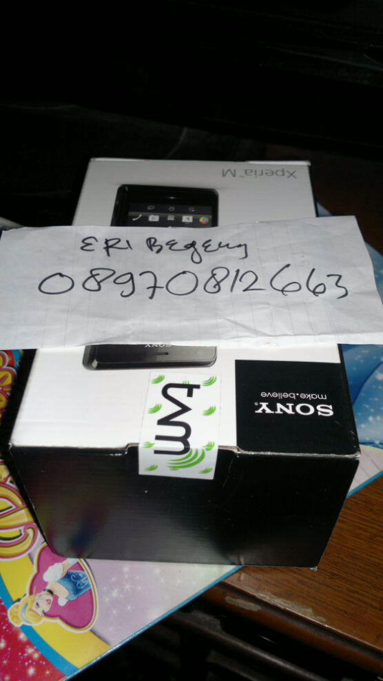 SONY Xperia M segel resmi,prawan kiting suer