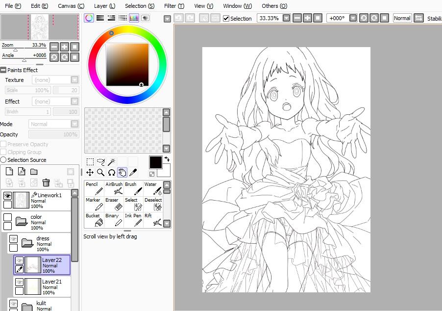 mau share karya ane gan, yg suka gambar anime masuk