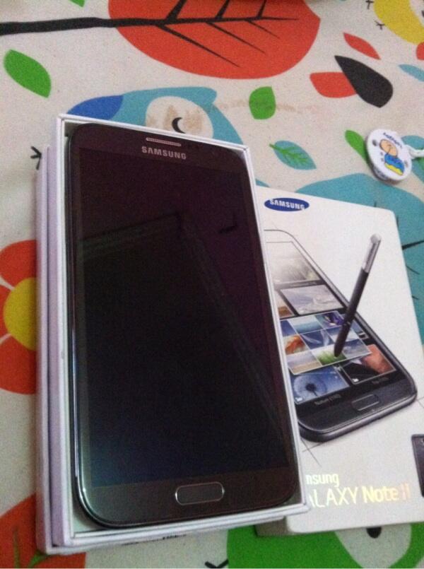 Samsung galaxy NOTE 2 Titanium grey SEIN