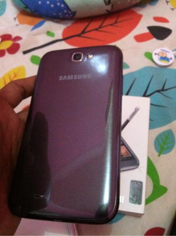 Samsung galaxy NOTE 2 Titanium grey SEIN