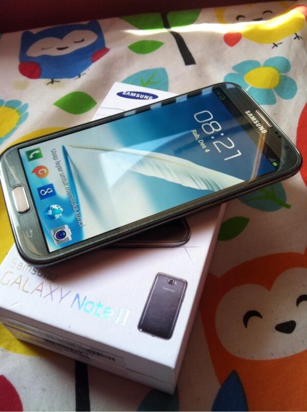 Samsung galaxy NOTE 2 Titanium grey SEIN