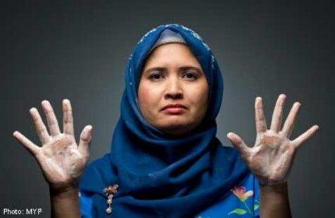 Gila kebersihan, wanita ini cuci tangan 300 kali sehari