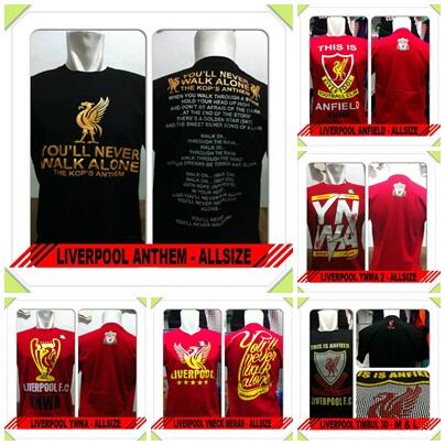 Baju kaos bola Liverpool
