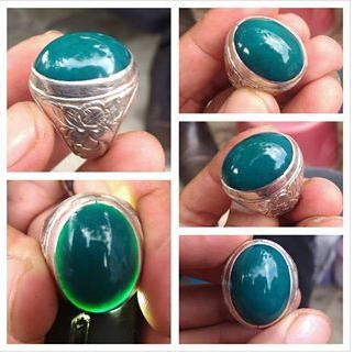 (BACAN DOKO) 2pcs Bacan Doko cakep ring perak tebal