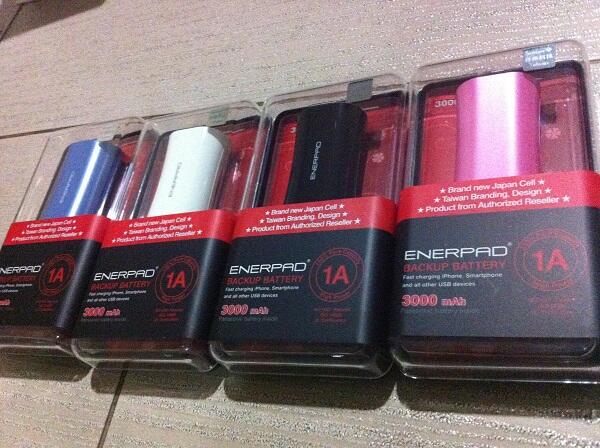 enerpad Power Bank bukan Vivan, Hippo terima cod