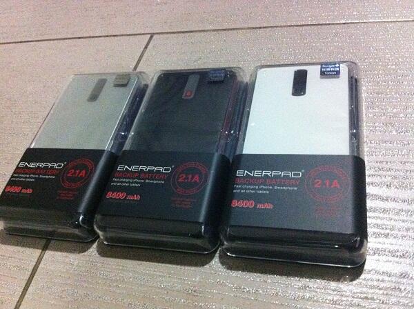 enerpad Power Bank bukan Vivan, Hippo terima cod