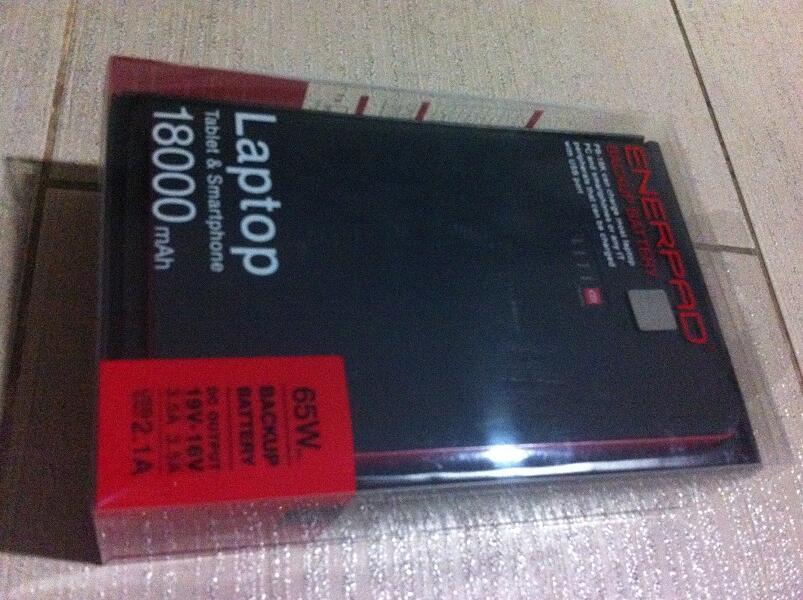 enerpad Power Bank bukan Vivan, Hippo terima cod