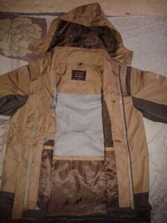 Jaket bfl outdoor size 105, L asia fit to xl