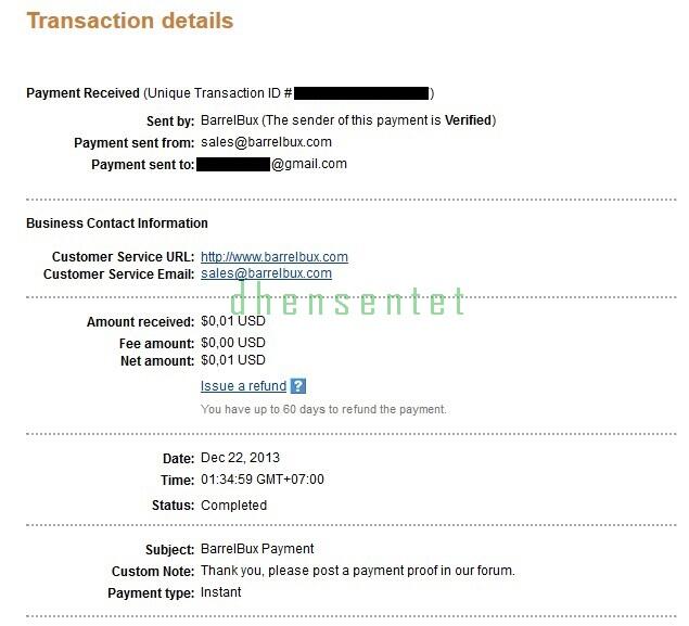 &#91;dhensentet&#93; PTC Minimum Cashout $ 0.01 Instant PayPaI payment