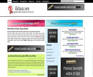 Jual Script iklan baris gratis versi 4.1