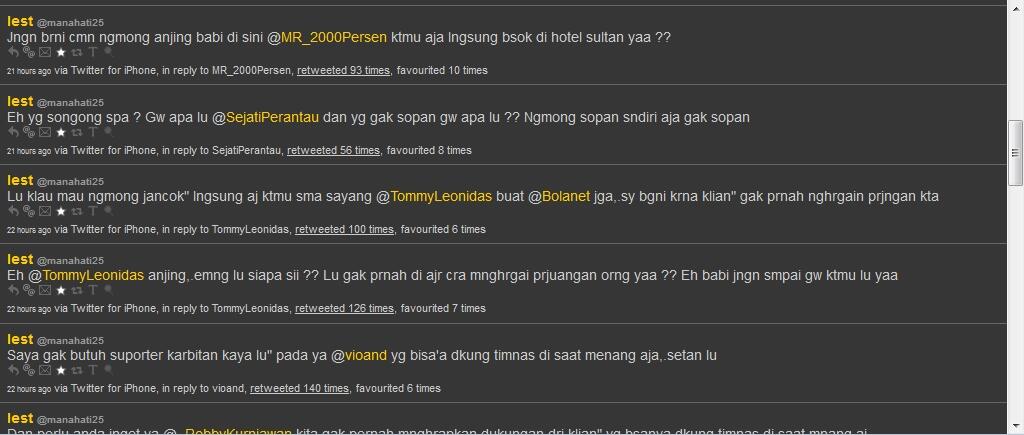 Pemain Timnas Indonesia U23 Ini Mengumpati Fans Indonesia d Twitter Stlh Lwn Thailand