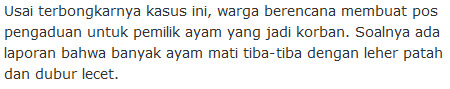 Pengakuan Asep, Pemerkosa Bocah SD dan Ratusan Ayam &quot;EDAN NIH JAMAN &quot;