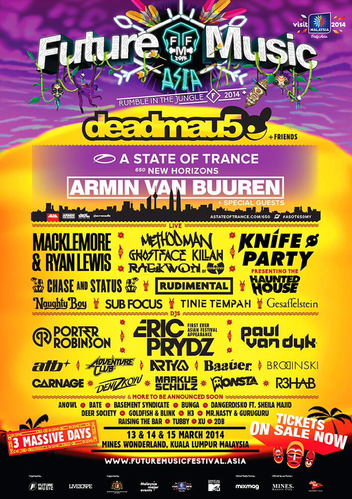 Future music festival Asia 2014