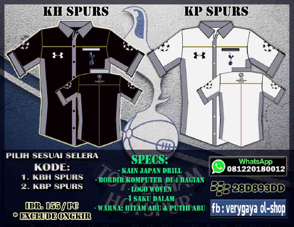 KEMEJA BPL (TEMA UCL) - CLUB: M. UNITED, CITY, ARSENAL, CHELSEA, LIVERPOOL, SPURS