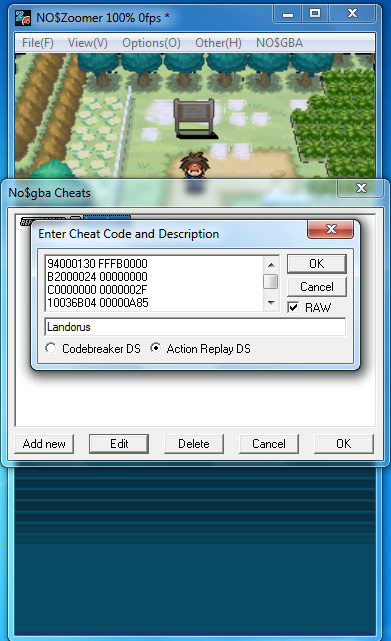 &#91;DS Emulator&#93; CHEATS Pokemon Black/White &amp; Black/White 2
