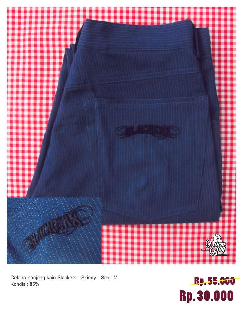 DISKON! - Celana Skinny Kain 'SLACKERS YK'