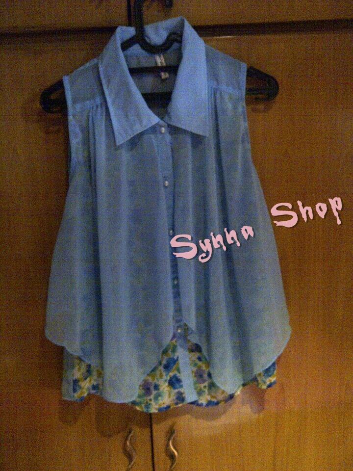 Jual Kemeja CutOff Floral
