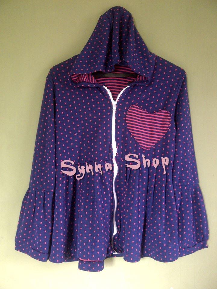 Jual Hoodie Peplum Pita Bekas