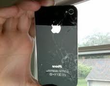 Cover Belakang Iphone 4 Retak