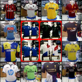 J> JERSEY (Pakaian Bola) MAN & WOMEN "GRADE ORI" MURAH & LENGKAP!