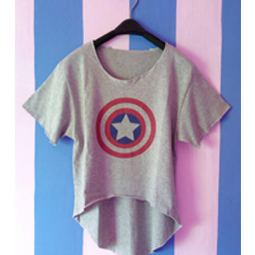 Custom T-shirt, crop tee m Raglan design